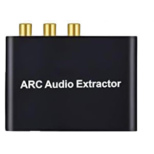 [Vktech]HDMI-Compatible ARC Audio Extractor HDMI-Compatible ARC Adapter Audio Converter for HDTV Soundbar Amplifier