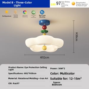 FANZHEN | Colored Ceiling Light For Kids