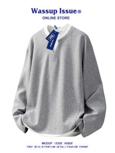 American Style Fake Two-Piece Sweater