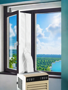 HECAN | Wind Blocking and Sealing Fabric Drape for Windows