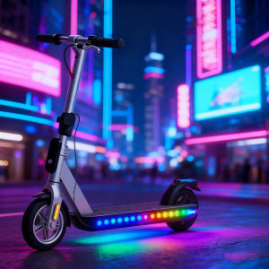Waterproof Scooter LED Strip Skateboard Bike Flexible Diode Tape Electric Scooter Safety Night Riding Light Lamp Christmas Gift