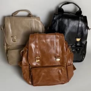 Tas Ransel Wanita Multifungsi Backpack Shoulder Bag Import Korea Fashion Stock Selempang 138318