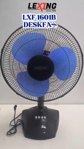 Lexing 16"inches Electric Desk fan 3-High Performance Speed Fan Blade LDF-16