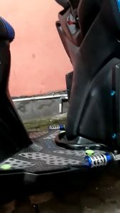 Pijakan Kaki + Footstep Depan Yamaha Mio Soul GT 125cc Bluecore 2015-2023 Besi Tebal Siap Pakai