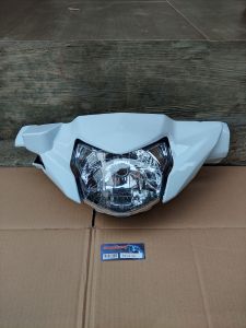 batok depan belakang yamaha vega zr putih plus reflektor depan vega zr tebal