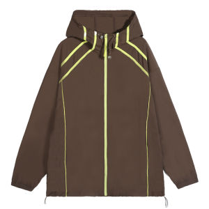 เสื้อแจ็คเก็ตกันแดดผู้ชาย ALLIN สไตล์อเมริกันบางระบายอากาศได้ดีพร้อมหมวกป้องกันรังสียูวีสำหรับตกปลากลางแจ้งในฤดูร้อน