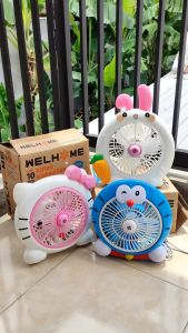 Kipas Angin Meja Karakter 10Inch WH-170H - Kipas Angin Wellhome Karakter Kipas Angin Duduk by Einstein-Store