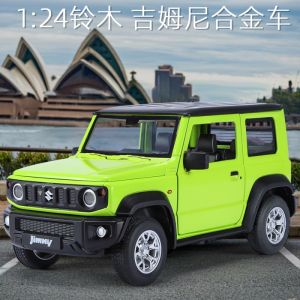 Large Size Alloy Suzuki Jimny Simulation Model Car Toy for Children Off-Road Vehicle Collectible Static Model 1:24 Scale