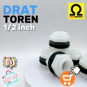 Drat Toren & Mur Toren Warna Putih Bahan HDPE