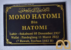 BATU NISAN LEMPENGAN GRANIT-ILE 20X15CM, 20X30CM, DAN 30X40CM