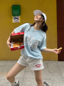 Quần Short Nữ Thêu Họa Tiết Cổ Điển Phong Cách Mỹ FORUYES Quần Short Thường Ngày Ôm Vừa Vặn Họa Tiết Chấm Bi Thời Trang Mùa Hè