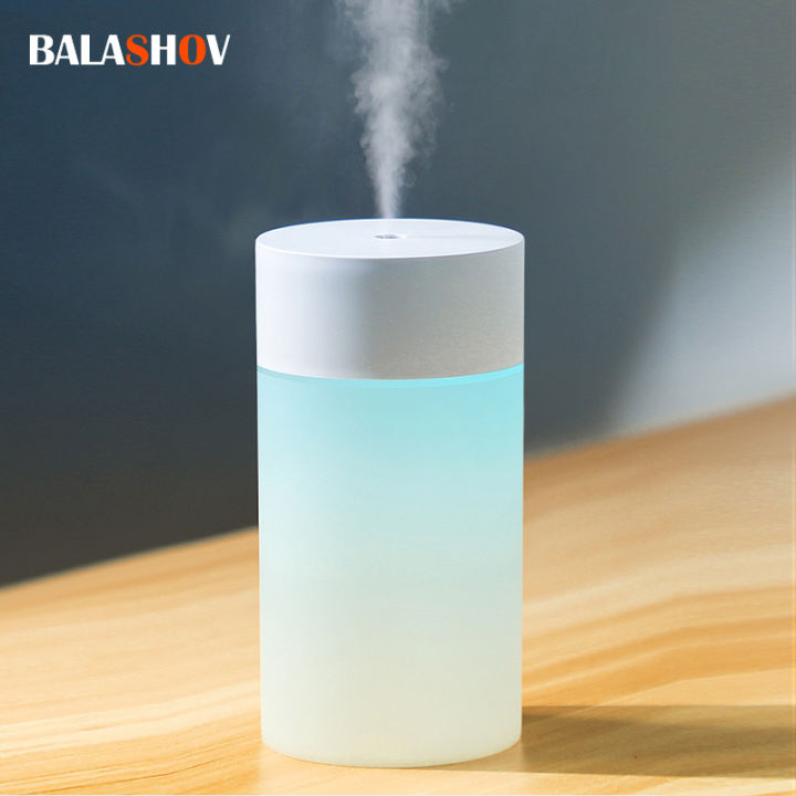 260ML USB Ultrasonic Air Humidifier LED Lamp Mini Essential Oil ...