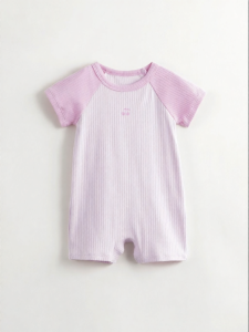 Marc&Janie | Elastic Color Contrast Baby Bodysuit Summer