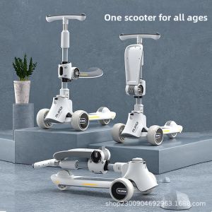 3-in-1 Folding Childrens Scooter