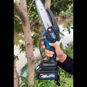 Máy Cưa Xích Cho Makita 18V Nhỏ Cầm Tay Điện Gỗ Sawzall Di Động 6-inch Khai Thác Gỗ Cưa Xích DIY Dụng Cụ Gia Đình