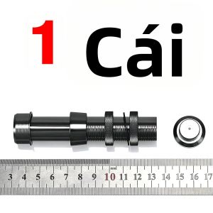 MNFT 1 Chiếc Thép Không Gỉ Kim Loại Cố Định Máy Câu Bánh Xe Ghế Có Tay Cầm Cho DIY Cần Câu Cá Phụ Kiện