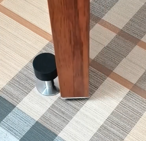 Rubber Door Stopper Non Punch Adhesive Door Holder Silent Anti Collision Door Buffer Anti Collision