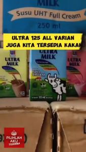 Susu Ultra Stroberi (Strawberry) - 125 ml - (1 DUS ISI 40)