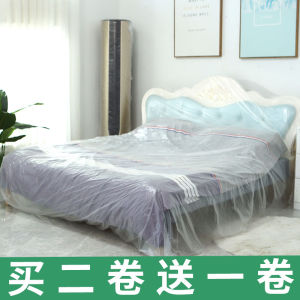 Disposable Dustproof Cover Film Plastic Home Furniture Protection Sofa Covering Bedding Cloth Modern Minimalist Style