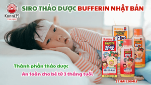 SIRO BUFFERIN CHO BÉ TỪ 3 THÁNG ( CHAI 120ML)