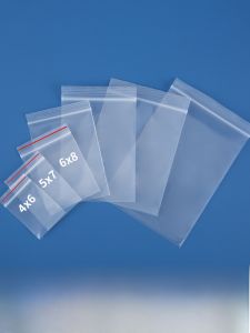 Thickened Sealed Plastic Self-Sealing Bags Transparent Small Size PE Food Packaging Household Storage Sealer Plastic Bags