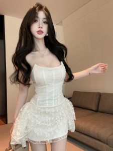 GUZILIAN | Ballet Style Elegant Pleated Slimming Dress