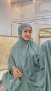Syfa Rahman - Zalina Prayer Set Mukena 2in1 Silk Premium