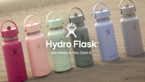 Hydro Flask Tumbler 12oz Wide Mouth Flex Cap - Tonal Birch
