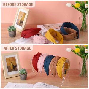 Tempat Bando Akrilik Acrylic Stand Rak Display Bando 30cm Aksesoris Display Pajangan Bando Headband Aksesories Rambut Acrylic Tmepat Hairband