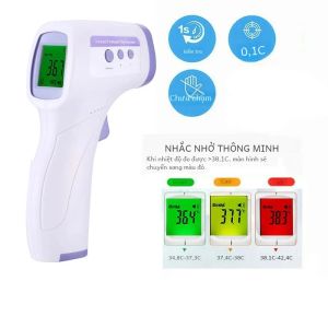 Nhiệt Kế Đo Tai Hồng Ngoại Không Tiếp Xúc Máy Quét Sốt Trán Y Tế Kỹ Thuật Số Dành Cho Trẻ Em Người Lớn Công Cụ Chăm Sóc Sức Khỏe Gia Đình