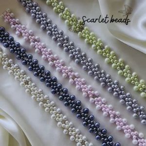 Payet Rangkai Mutiara a1/ Bisa costum warna dan ukuran