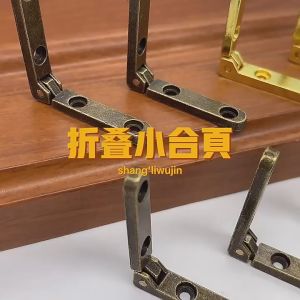 10 buah/tas Engsel 90 Derajat Bahan Zinc Alloy Engsel pivot Engsel siku L Engsel Engsel Siku Untuk Kotak Kayu / Perhiasan