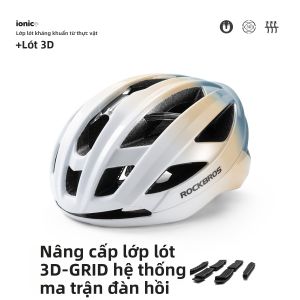 RockBros | Mũ Bảo Hiểm Đạp Xe Đường Phố và Đồi núi Hình Xương Rồng Nguyên Khối