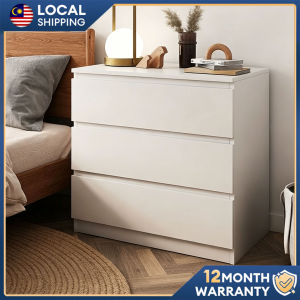 Table Trove Chest Drawer with 3/4/5 Layers Drawer Storage Cabinet Living Room Furniture Rak Baju Putih Almari Bedroom收纳柜