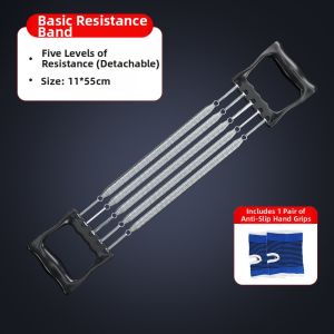 SHENWO | Chest Expander Resistance Trainer Abdominal Workout Arm Shoulder Exercise Home Fitness Equipment