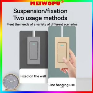 Bedroom Bedside Lighting Switch Button Household Hand Held Single Control Switch