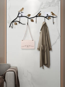 Creative Wall Mounted Coat Hooks & Iron Material Storage Organizers