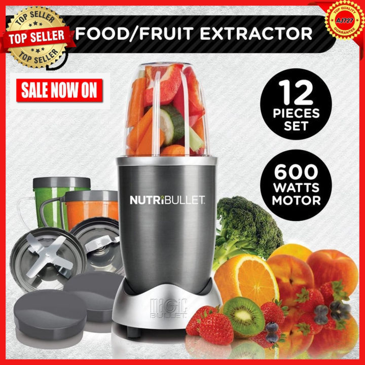 HOT】Magic Bullet Nutribullet Blender Heavy Duty Original 600