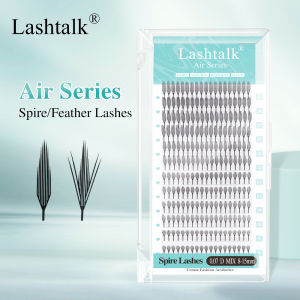 Lashtalk Air Spire Feather Anime Eyelash Extensions Natural Lightweight Manga Fairy Premade Fans Anime Fake Lashes Makeup Tool