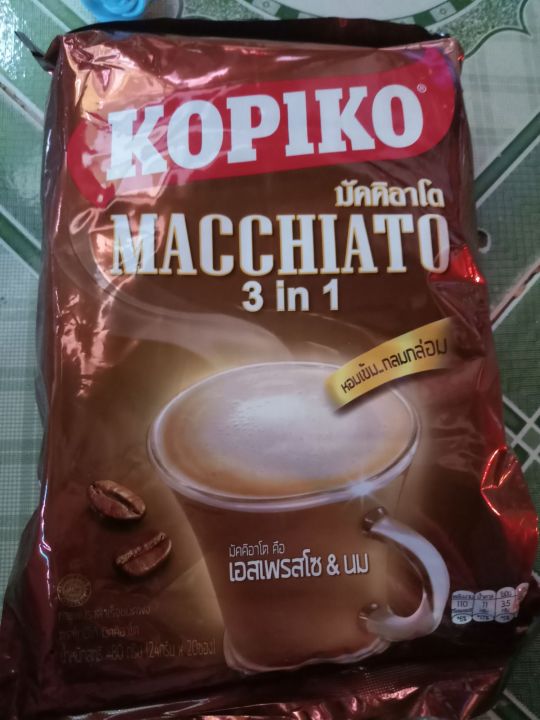 Cafe sữa hòa tan 3in1 kopiko Thái Lan ( Mẫu mới) | Lazada.vn
