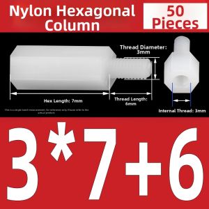 Yi Se Dian Zi | Nylon Insulated Hex Spacer Column