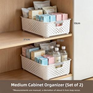 Plastic Storage Organizer for Snacks and Miscellaneous Items