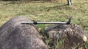 Giá Đỡ Cần Câu Bằng Thép Không Gỉ Có Thể Điều Chỉnh Được Giá Đỡ Tay Cầm 2.4m Dụng Cụ Câu Cá Ngoài Trời