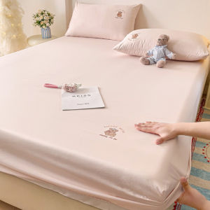 Suxuan | Cartoon Icy Silk New Style Washed Silk Slip-Resistant Bed Mattress Protector