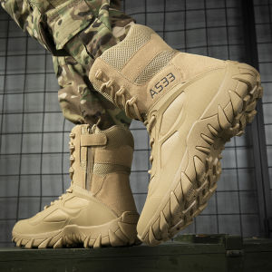 Ultra-Light Tactical Boots Mountain Training Desert Boots Special Forces Climbing Riding Boots US Army Paratrooper Boots