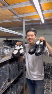 Giày Penny Loafer da thời trang MĐ G1094 da lì chống nhăn