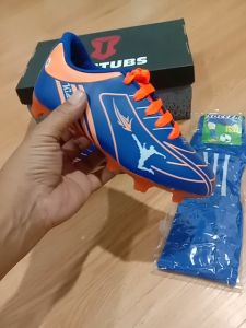 KIDZTUBS Sepatu Bola Anak Paket Komplit Sepatu Bola Tas Skin Deker Kaos Kaki Usia 6-10 Tahun Size 28 29 30 31 32 33 34 35 36 37 KDZ1531123024