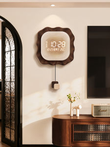 ZEDUO | Vintage Wall Clock Year-round Calendar Home Decor