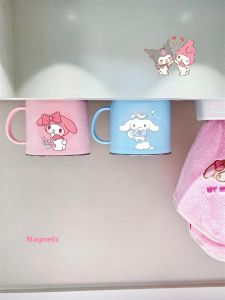 Magnetic Absorption Toothbrush Cup Childrens Wash Cup Storage Rack Inverted Spout Sink Towel Rack Bathroom Organizer