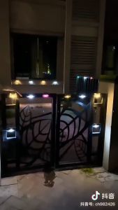 Lampu Hias SIKU Outdoor Tangga Pagar Jalan Taman Dekorasi Tenaga Surya Matahari Solar Cell Mini LED